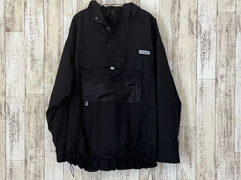 【HOUYHNHM Fishing Club×Columbia PFG】ゴールドクリークアノラックBLACK　Lサイズ